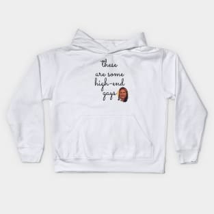 Tanya McQuoid White Lotus Quotes Kids Hoodie